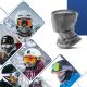 7. Qunature 11230014001 Skischal, Sport-Bandana, Einheitsgröße - Grau