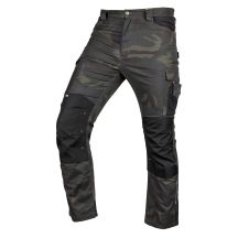 Mix&Match Arbeitshose, Canvas, Cordura-Verstärkungen, grünes Tarnmuster, Größe XXL