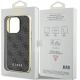 8. Guess GUHCP15LGF4GGR iPhone 15 Pro 6,1" grau/graues Hardcase 4G Charms Collection