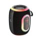 Dudao Y22 Kabelloser Lautsprecher mit RGB-Hintergrundbeleuchtung, Bluetooth 5.3 – Schwarz
