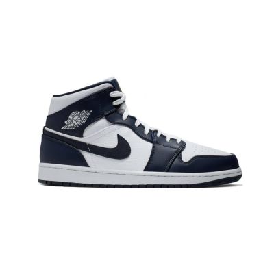 Air Jordan 1 MID Metallic Obsidian Sneaker für Herren - 554724-174