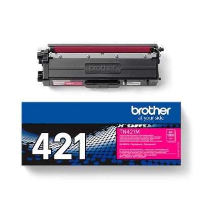 3. Brother TN-421M Tonerkartusche, 1 Stück, Original, Magenta