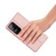 7. Dux Ducis Skin Pro Holster Cover Flip Cover für Xiaomi Poco F4 5G rosa