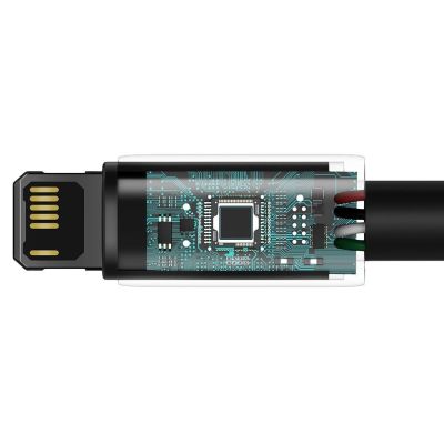 8. Baseus Tungsten kabel USB - Lightning 2,4 A 2 m schwarz (CALWJ-A01)