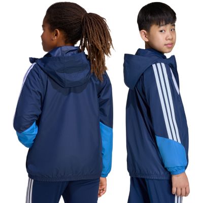 3. adidas Tiro 26 Competition Allwetter-Kinderjacke Blau JL7300