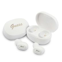 Guess Bluetooth-Kopfhörer GUTWST30WHTWS + Dockingstation – Weiß