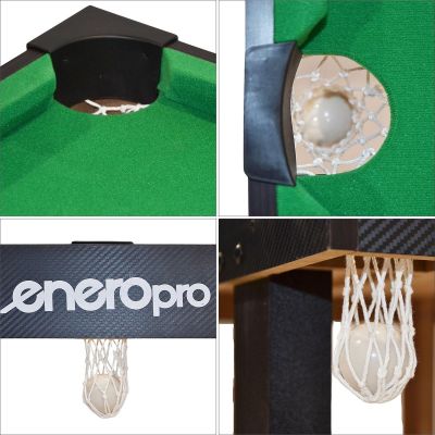 11. Schwarzer Billardtisch 121x61x79cm ENERO PRO