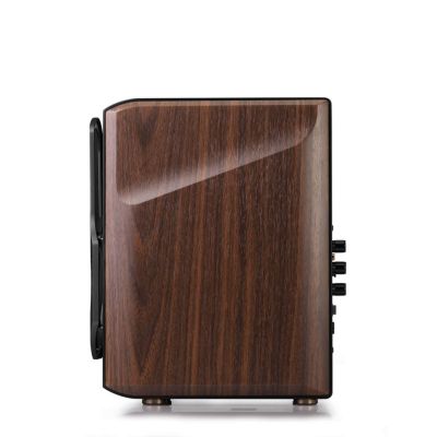 4. Edifier S2000 MKIII Bluetooth-Regallautsprecher (Paar) - Schwarz/Braun
