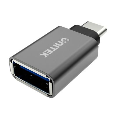 UNITEK Adapter USB Typ auf USB (F) Aluminium, Y-A025CGY