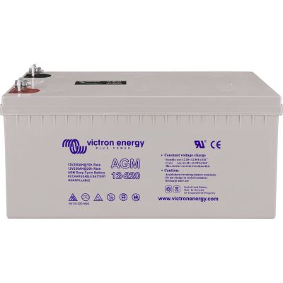 3. Victron Energy Gel-Batterie 220Ah 12V