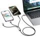7. Tech-Protect UltraBoost 3in1 USB-A – Lightning /USB-C/Micro-USB 3,5A Kabel 1 m – Grau