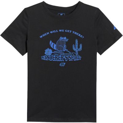 2. Jungen-T-Shirt 4F M2815 Tiefschwarz 4FJWSS26TTSHM2815 20S