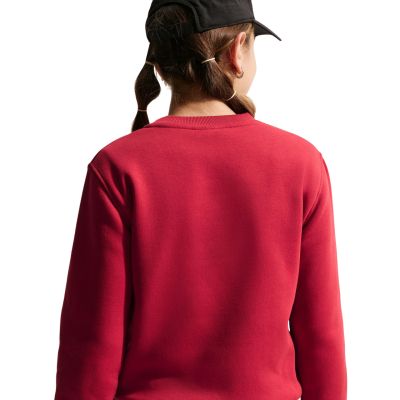 2. Nike Sportswear Club Fleece Kinder-Sweatshirt Rot FD3006 608
