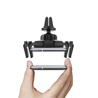 4. Spigen Click.R Halter für Auto-Lüftungsschlitze – Schwarz