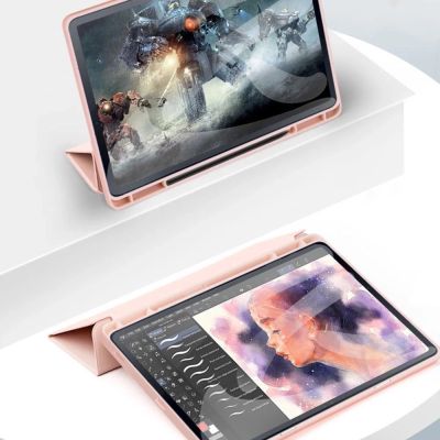 5. Tech-Protect SC Pen-Hülle für Samsung Galaxy Tab S9 FE 10,9" X510 / X516B - Rosa