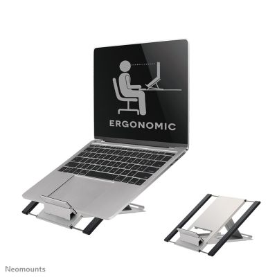 2. Neomounts NSLS100 Laptopständer mit Schwenkablage für Notebooks, Silber, 55,9 cm (22 Zoll)