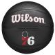 5. Wilson Team Tribute Philadelphia 76ers Mini-Basketball WZ4017611XB 