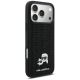 4. Karl Lagerfeld Strass-Hülle mit Karl&Choupette-Motiv für iPhone 17 Pro Max – Schwarz