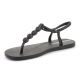 3. IPANEMA CLASS EASY ON GLOW SCHWARZ/GLITZER/GRAU 27299-BD942