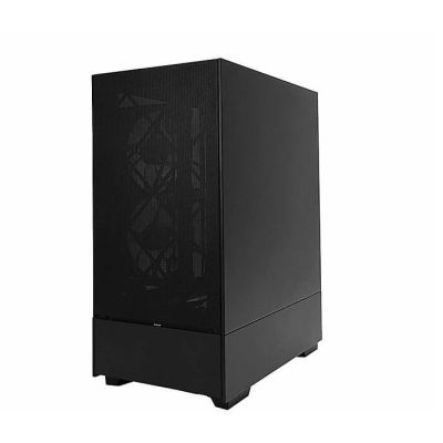 12. InWin Modfree Base Big-Tower gehärtetes Glas - schwarz