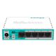 4. Mikrotik hEX lite Router (RB750r2) Anzahl Ethernet-Ports: 5; Architektur: MIPSBE; CPU-Kern: 1