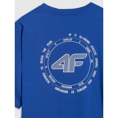 6. Oversize-T-Shirt für Herren mit Aufdruck 4F 4FWAW25TTSHM2403-36S