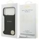 8. Guess Classic Logo MagSafe Hülle für iPhone 17 Pro Max – Schwarz