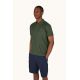 Paul&Shark Herren-Poloshirt, olivgrüne Baumwolle, 99311001-89 – klassisch, sportlich elegant
