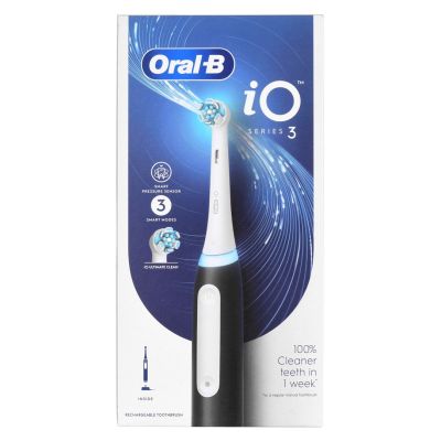 6. Elektrische Zahnbürste Braun Oral-B iO3 Matt Black