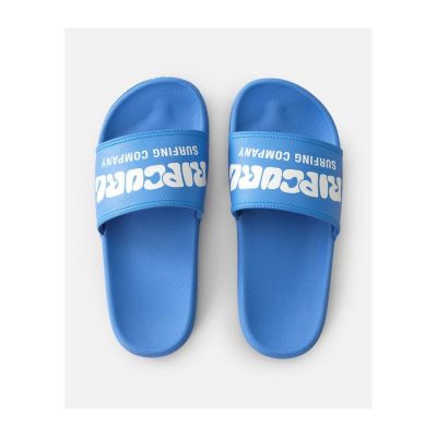3. RIP CURL Icons Bloom Slide-Kids Beach Flip-Flops Blau