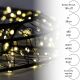 6. Dekorativer Weihnachtskranz „Reifen“ mit 480 LEDs, 38 cm, schwarz