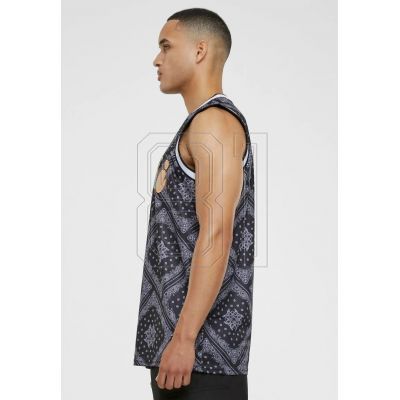 5. Karl Kani Woven Signature Paisley Basketball Tank M 6031440