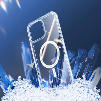 8. Dux Ducis Clin Mag Hülle mit MagSafe für iPhone 16 Pro – transparent