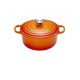 Le Creuset Signature Bräter 24 cm roter runder Backofen