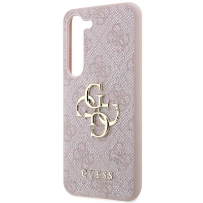 6. Guess GUHCS23S4GMGPI S23 S911 pink/pink Hardcase 4G Big Metal Logo