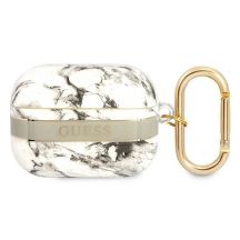 Guess GUAPHCHMAG AirPods Pro Abdeckung grau/grau Marble Strap Collection