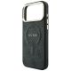 6. Guess Embossed 4G Classic MagSafe Hülle für iPhone 17 Pro Max / 18 Pro Max – Schwarz