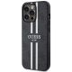 2. Guess GUHMP13XP4RPSK iPhone 13 Pro Max 6,7" schwarz/schwarzes Hardcase 4G bedruckte Streifen MagSafe