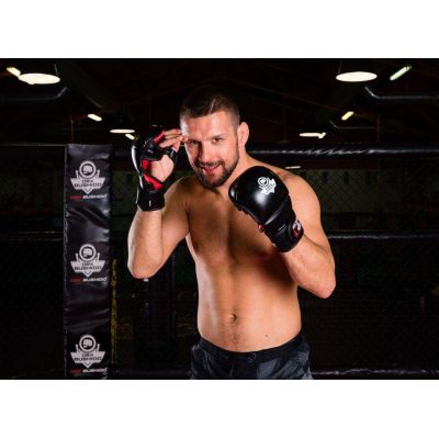 2. MMA-Sparring-Handschuhe L/XL – Phantomrot – Valor-Serie | DBX Bushido