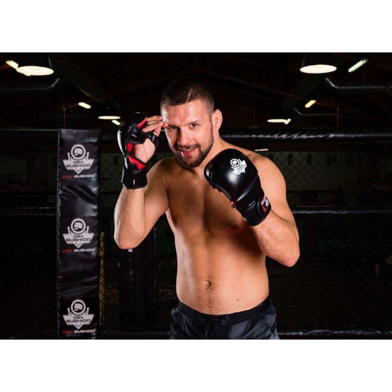 2. MMA-Sparring-Handschuhe L/XL – Phantomrot – Valor-Serie | DBX Bushido