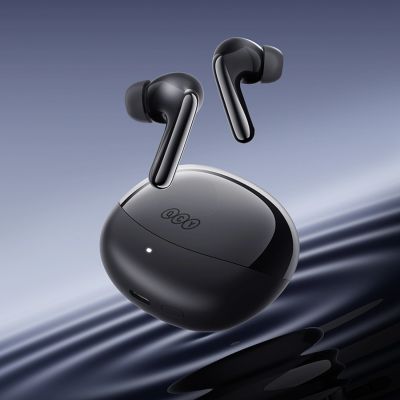 8. QCY Melobuds N60 Kabellose In-Ear-Kopfhörer mit LDAC und ANC-Geräuschunterdrückung – Schwarz