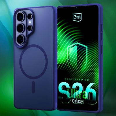20. Samsung Galaxy S26 Ultra - 3mk Smoke MagCase Blau