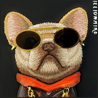 8. Nimmy Glasses Cool Dog iPhone 17 Hülle - Schwarz