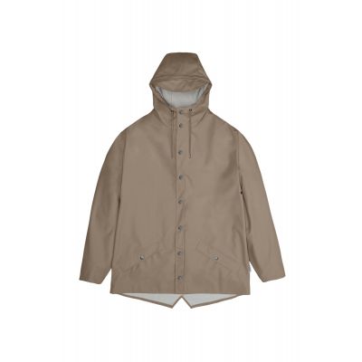 11. Rains Unisex-Regenjacke JACKET 12010 17 TAUPE