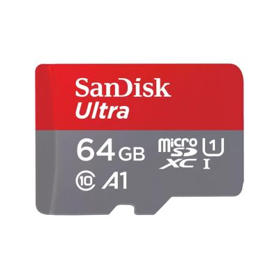 SANDISK ULTRA microSDXC 64 GB 140 MB/s + SD-Adapter