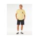 4. RIP CURL Search Dawn Tee Gelbes Herren-T-Shirt