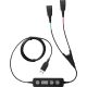 2. Jabra 265-09 Audiokabel USB 2.0 2x QD Schwarz