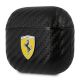 3. Ferrari FESA3CABK AirPods 3 Hülle schwarz/schwarz On Track PU Carbon