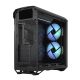 22. Fractal Torrent Black RGB TG Light Tint 5x Lüfter ATX-Gehäuse