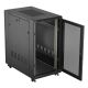 5. Lanberg FF01-6022-23B 22U Rack, freistehend, schwarz